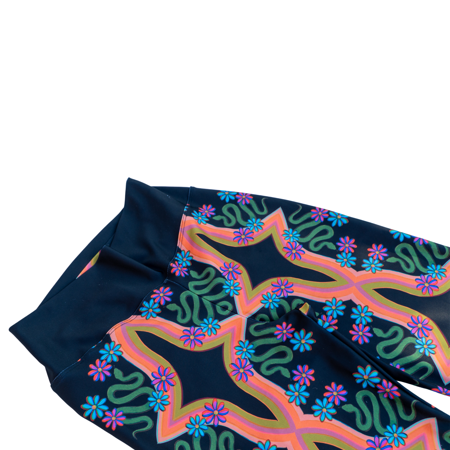 Snake in the Bed Flares in Black