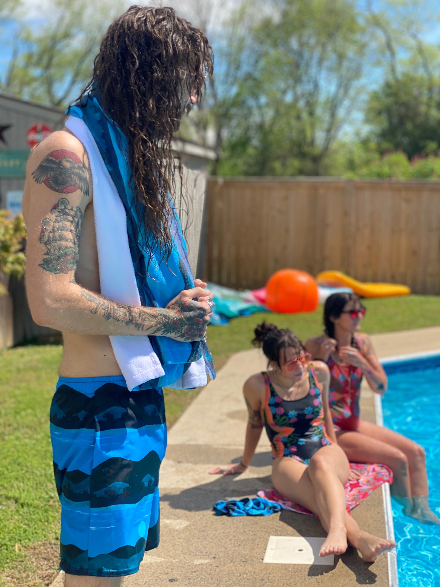 Country Mile Swim Trunks