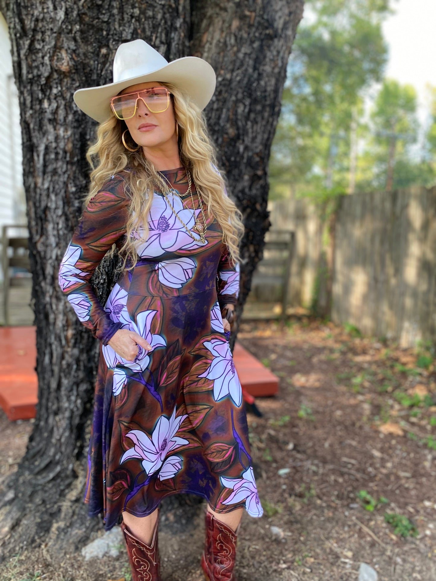 Love is Endangered long sleeve dress