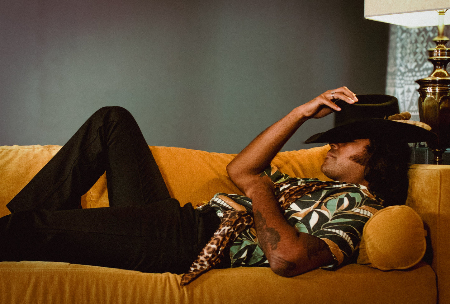 Listen For The Rattlesnake Button Up Shirt