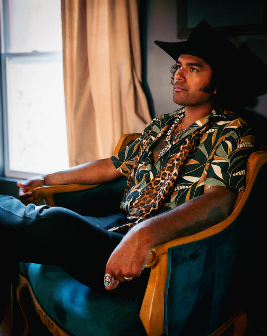 Listen For The Rattlesnake Button Up Shirt