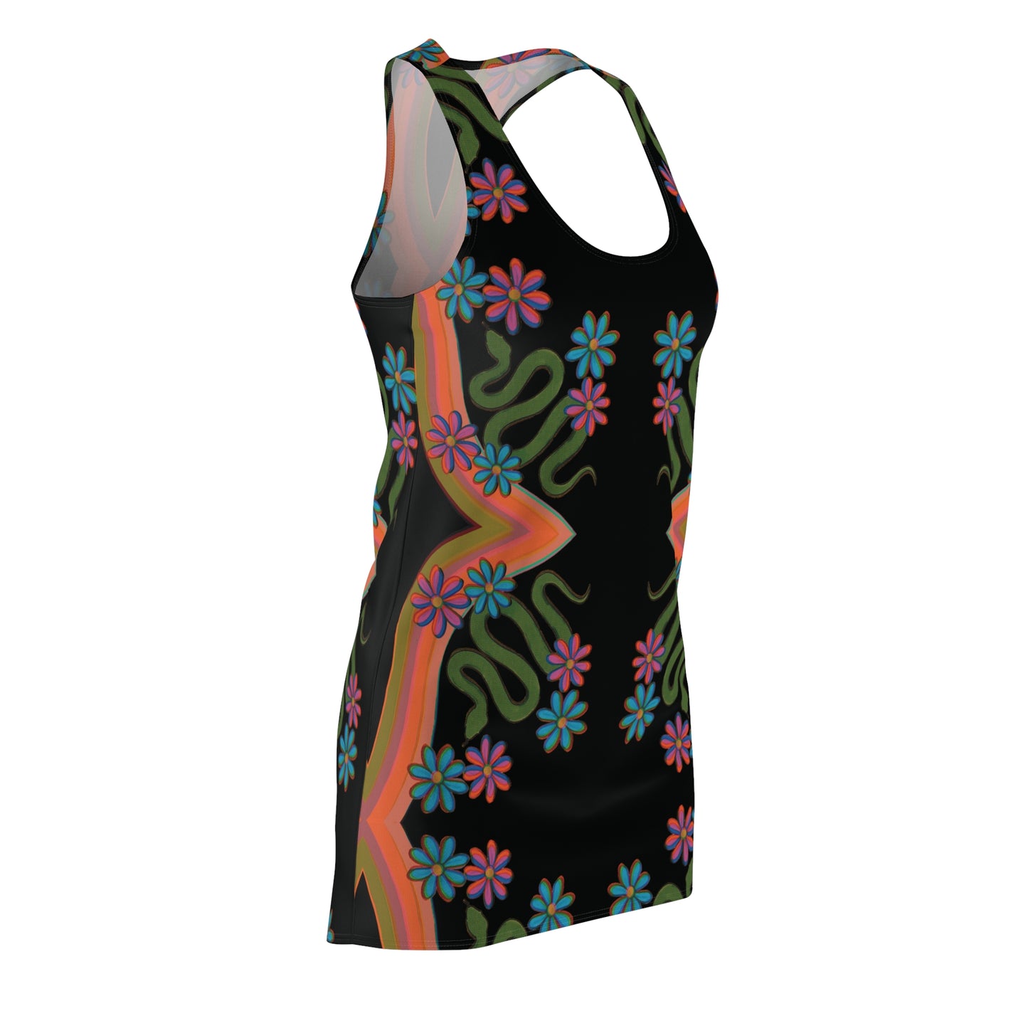 Snake in the Bed Racerback Dress