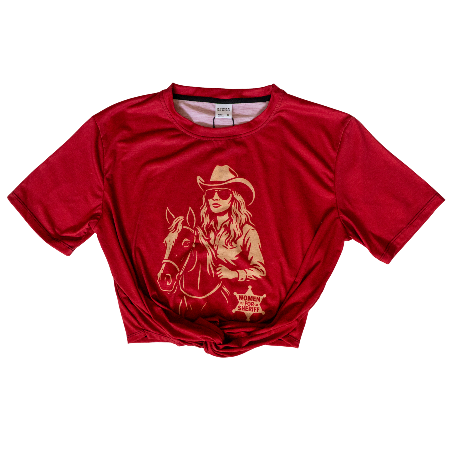 Patrol Horse Knotted T-Shirt