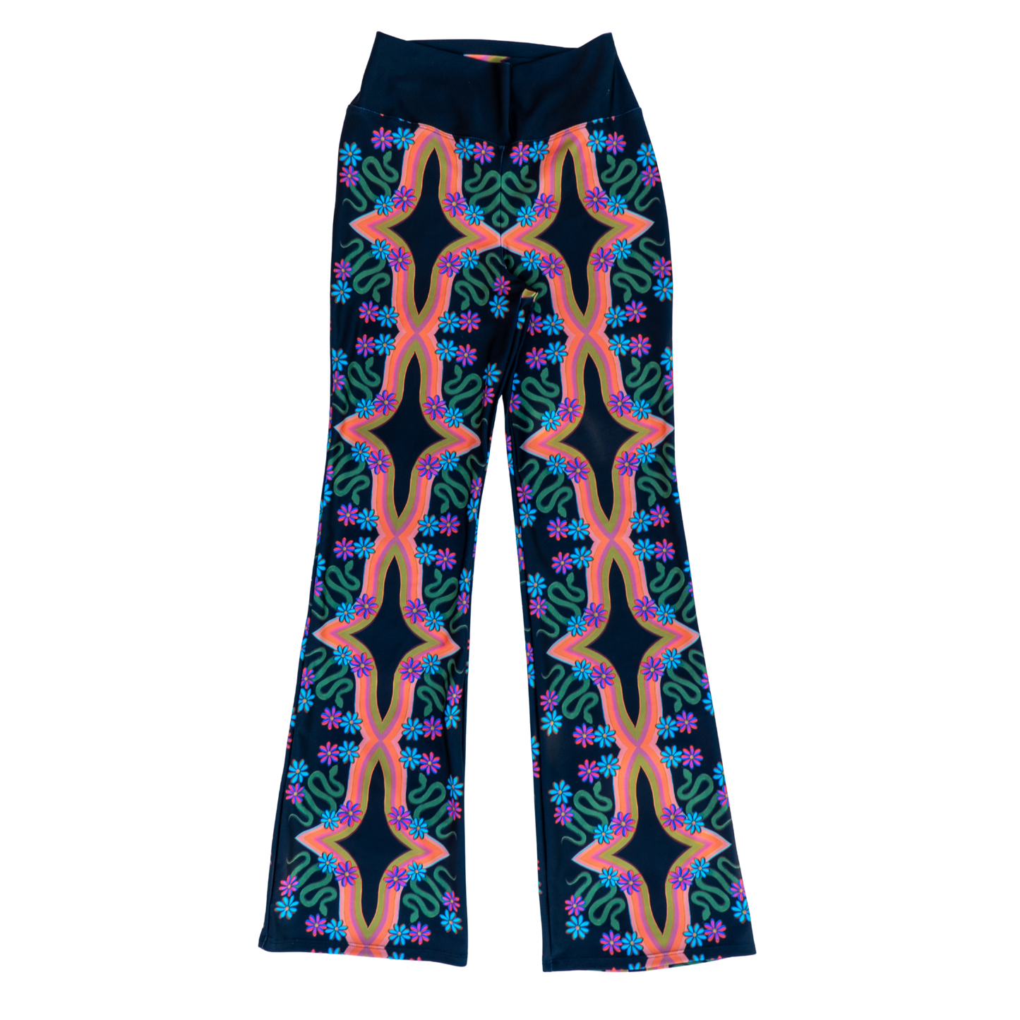 Snake in the Bed Flares in Black