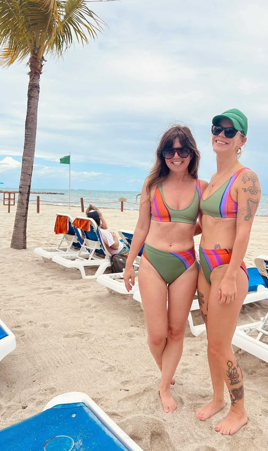 Doin’ My Healin’ Retro Bikini