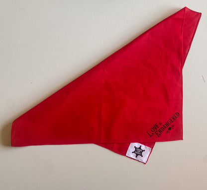 Love is Endangered Bandana