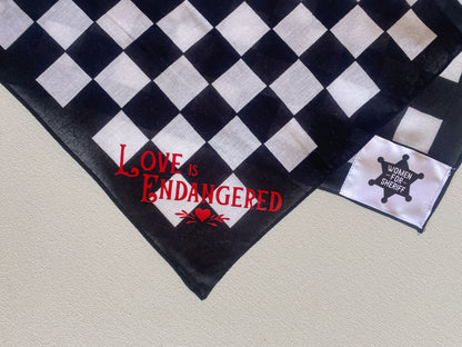 Love is Endangered Bandana