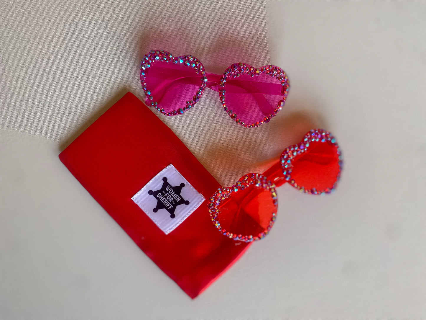 WFS Diamonds & Hearts Sunglasses