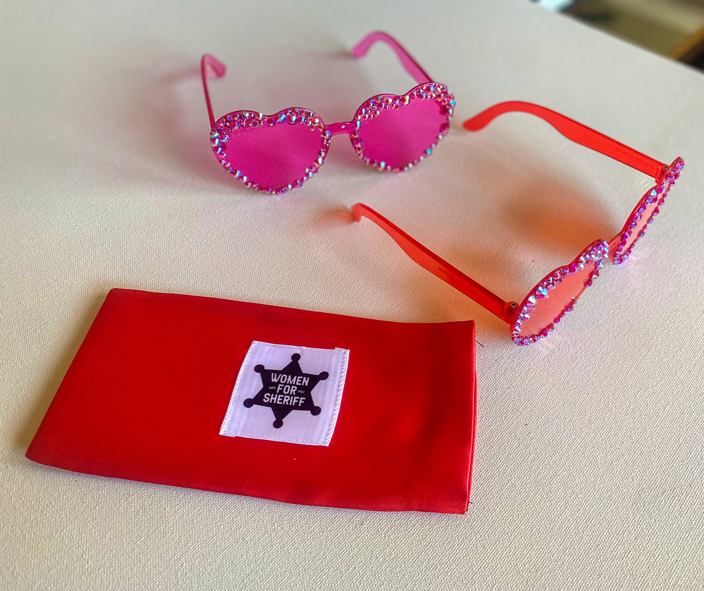 WFS Diamonds & Hearts Sunglasses