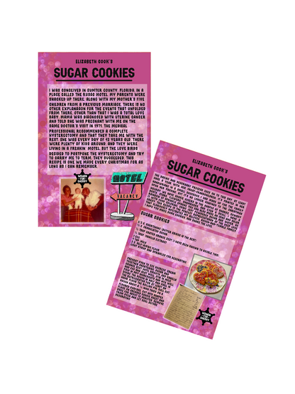 Sugar Cookies Recipe Card