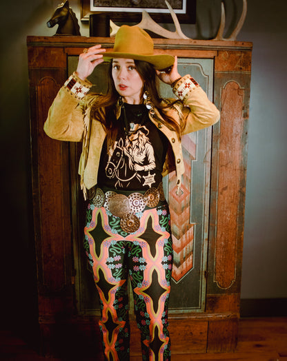 Snake in the Bed Flares in Black