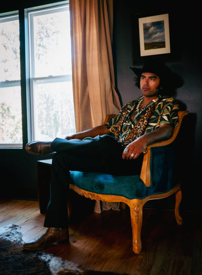 Listen For The Rattlesnake Button Up Shirt